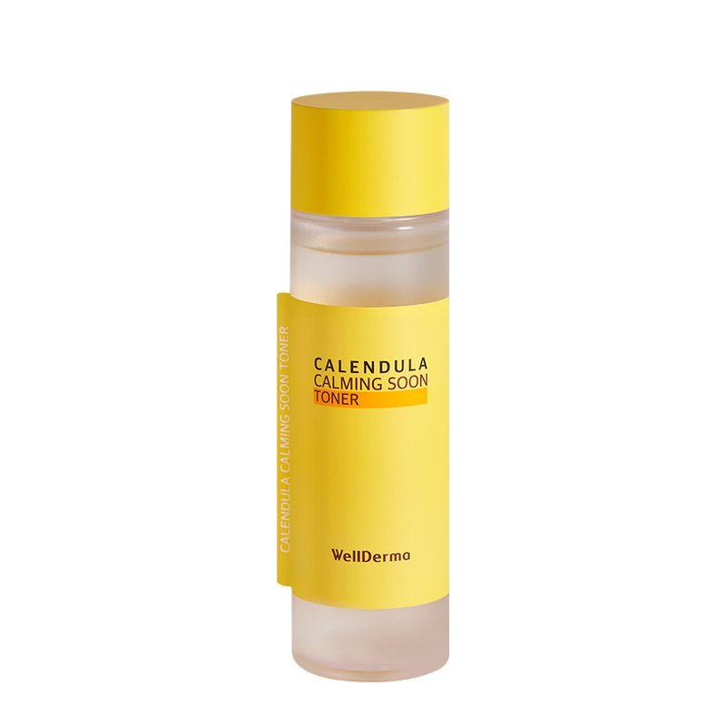 Тонер для лица с экстрактом календулы WellDerma Calendula Calming Soon Toner (150 мл)