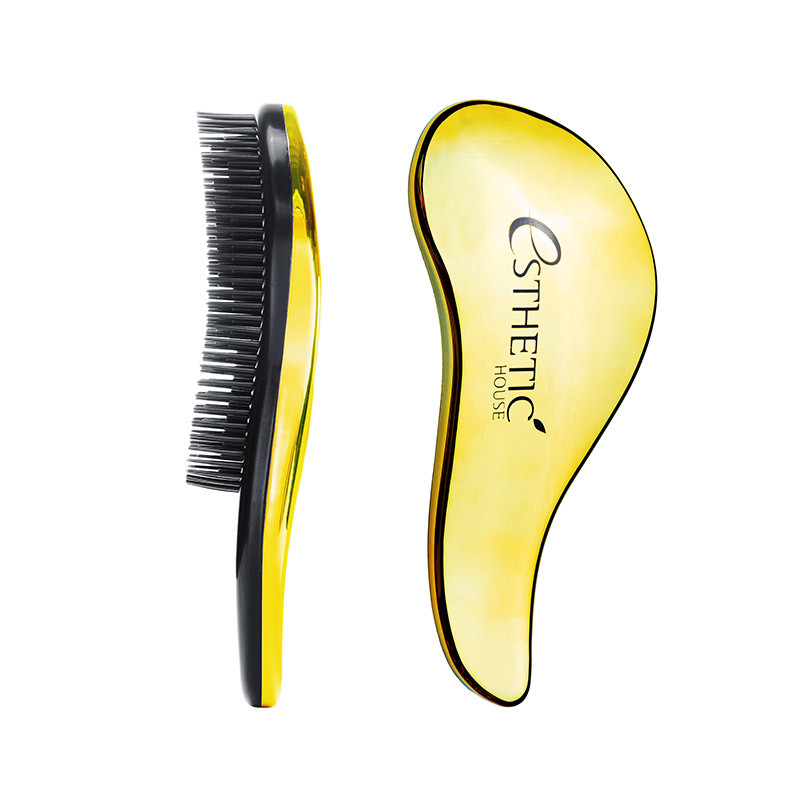 Расческа для волос золотая Esthetic House Hair Brush For Easy Comb Gold (18*7 см)