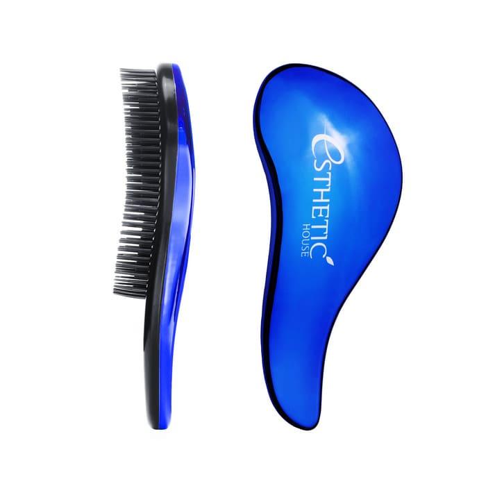 Расческа для волос синяя Esthetic House Hair Brush For Easy Comb Blue (18*7 см)