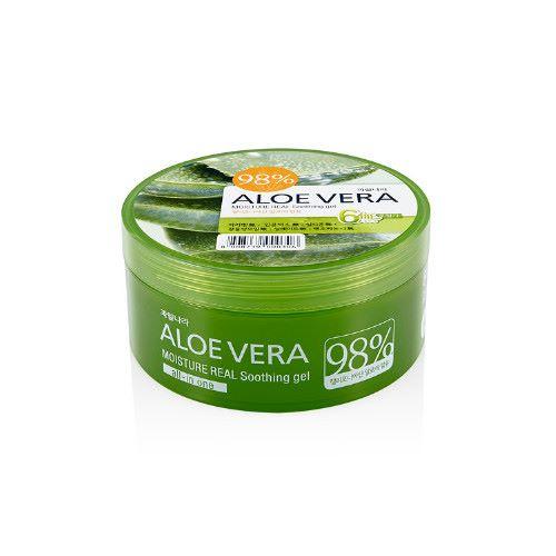 Гель для лица и тела увлажняющий Kwailnara Aloevera Moisture Real Soothing Gel (300 мл)