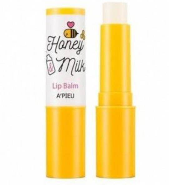 Бальзам для губ A'PIEU Honey & Milk Lip Balm (3,3 г)