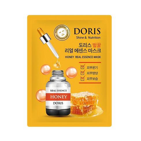 Тканевая маска для лица (набор) с экстрактом меда Doris HONEY Real Essence Mask (10 шт*25 мл)