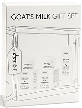 Набор подарочный ZIAJA Goat's milk  "Козье молоко" (крем дневной 50 мл, крем ночной 50 мл, крем для рук 80 мл