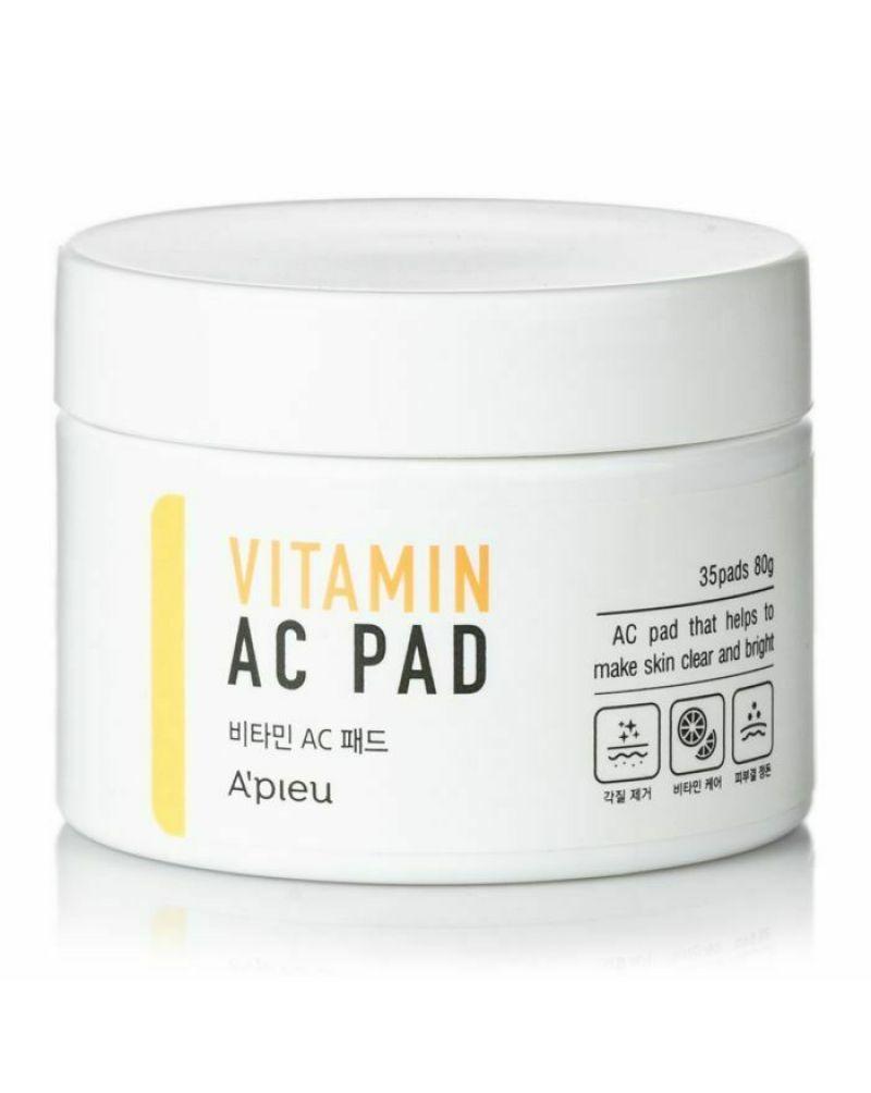 Витаминная маска для лица на ватном диске A'PIEU Vitamin Ac Pad (80 г)