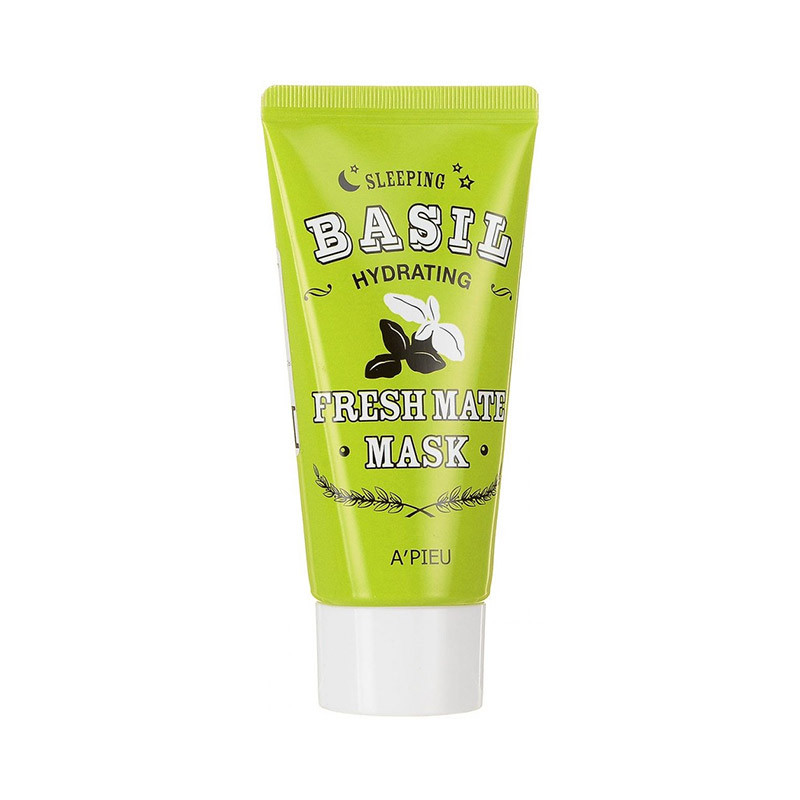 Увлажняющая ночная маска для лица A'PIEU Fresh Mate Basil Mask (Hydrating) (50 мл)