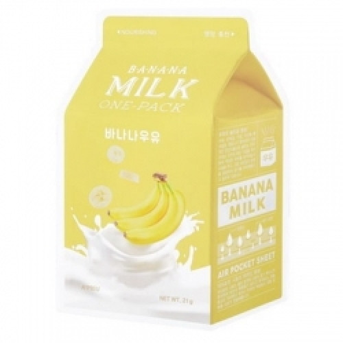 Тканевая маска для лица питательная A'PIEU Banana Milk One-Pack (Nourishing) (21 г)