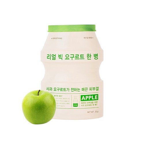 Тканевая маска для лица A'PIEU Real Big Yogurt One-Bottle (Apple) (21 г)