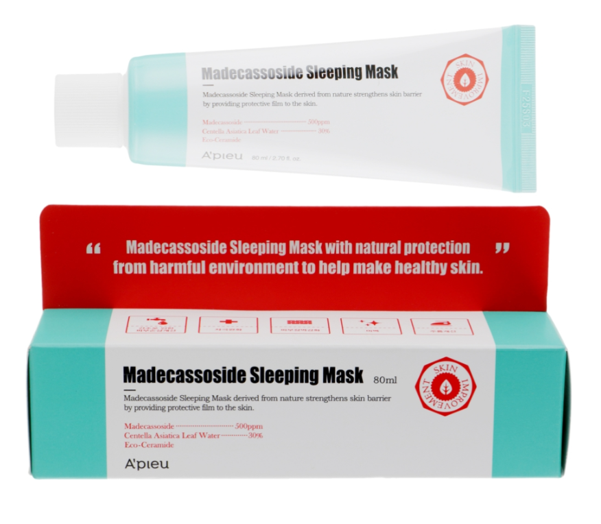 Восстанавливающая ночная маска для лица A'PIEU Madecassoside Sleeping Mask (80 мл)