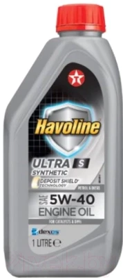 Моторное масло Texaco Havoline Ultra S 5W40 / 801339NKE - фото 1 - id-p189990096