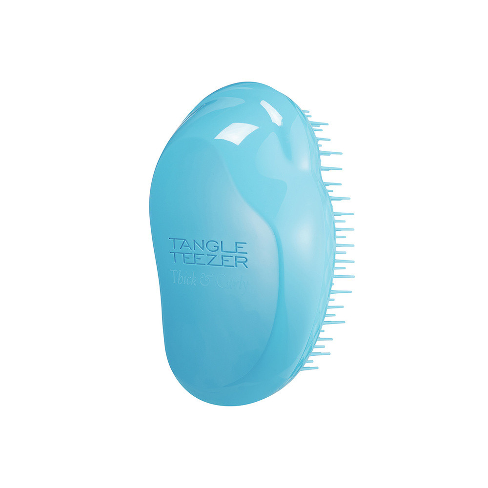 Расческа Tangle Teezer Thick & Curly Azure Blue голубой цвет