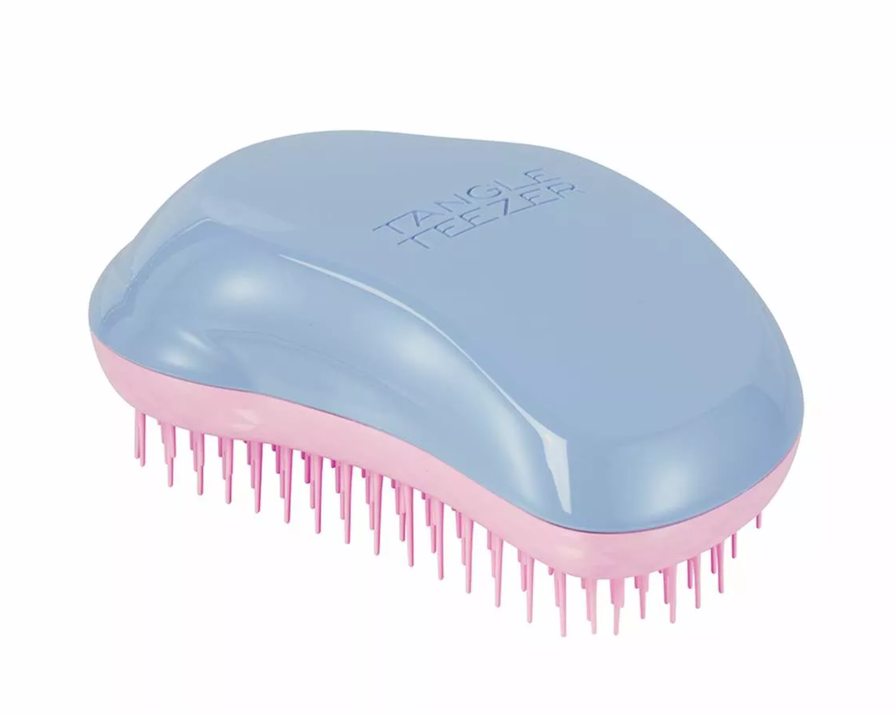 Расческа Tangle Teezer Fine & Fragile Powder Blue Blush синий/розовый цвет