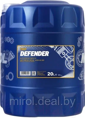 Моторное масло Mannol Defender 10W40 SL / MN7507-20 - фото 1 - id-p189993242
