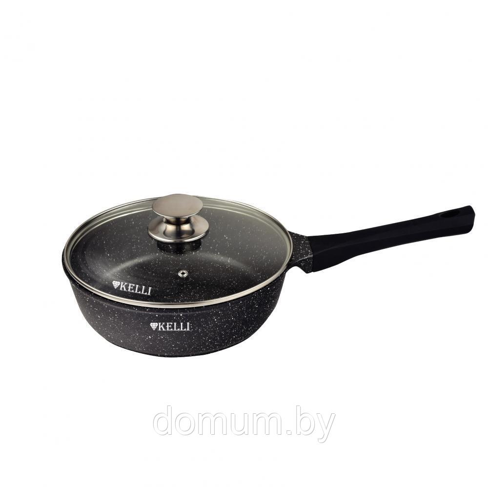 Сковорода с мраморным покрытием 28 см Kelli kl-4081-28