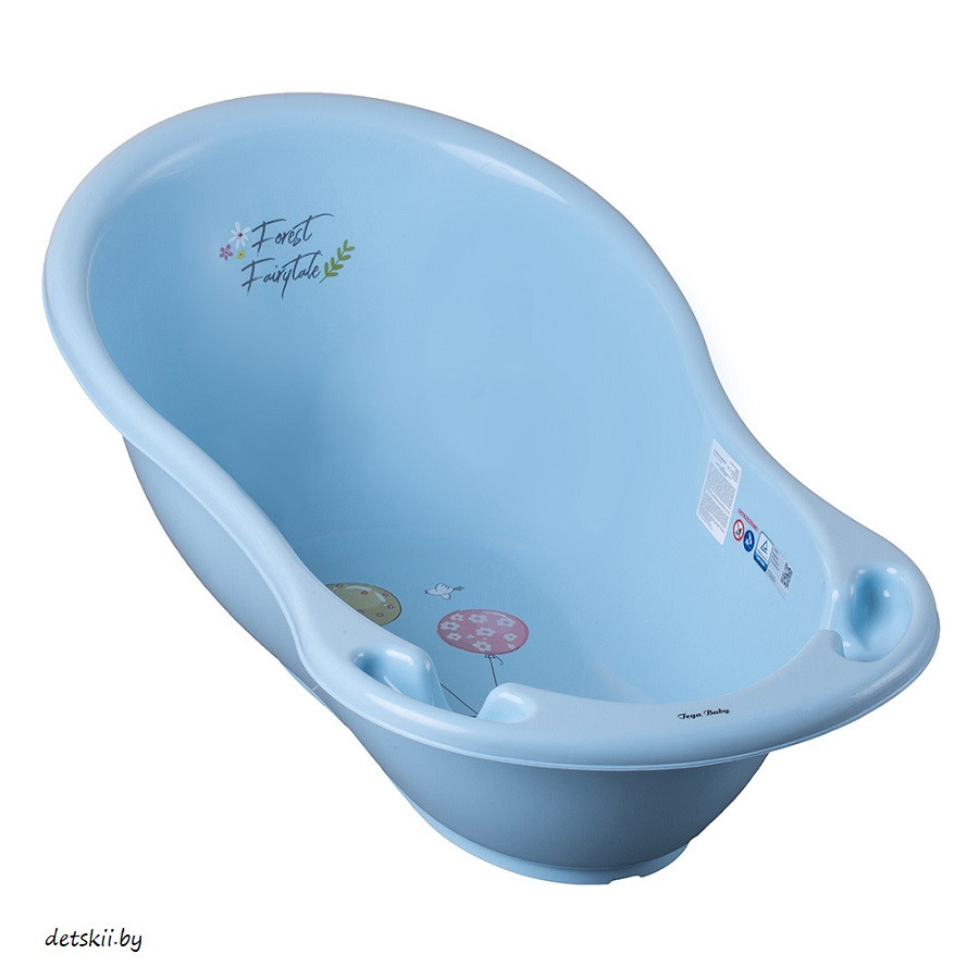 Ванночка Лесная Сказка 86 см Tega Baby Тега Голубой - фото 1 - id-p189995337