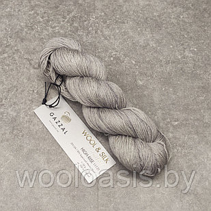Пряжа Gazzal Wool & Silk (цвет 11131)
