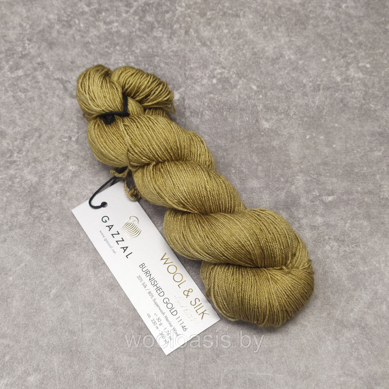 Пряжа Gazzal Wool & Silk (цвет 11146) - фото 1 - id-p189984985