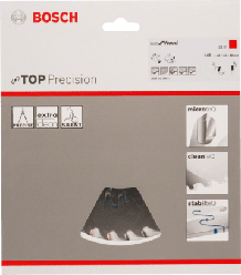 Пильный диск для особо точных пропилов Bosch Top Precision Best for Wood 165х1,8х20 мм Z20 (2608642385)