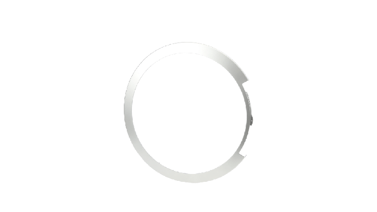 Внешняя рамка люка для стиральных машин Bosch, F20, серая, для WLL2..,, WLT2.. 00747545, фото 2