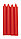 Свеча хозяйственная 50гр красная, высота 200мм, диаметр 20мм, время горения 6ч, фото 3