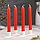 Свеча хозяйственная 50гр красная, высота 200мм, диаметр 20мм, время горения 6ч, фото 2