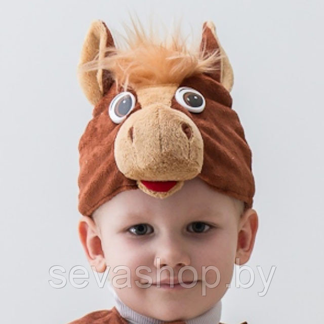 Карнавальная шапка Конь 1999 / Бока