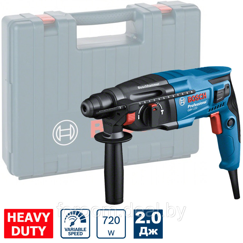 Перфоратор GBH 220 Professional BOSCH (06112A6020) - фото 1 - id-p190004169