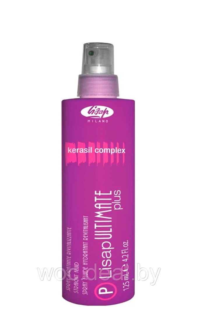 Lisap Флюид разглаживающий для выпрямления волос Straight Fluid 3 Ultimate, 125 мл - фото 1 - id-p167429619