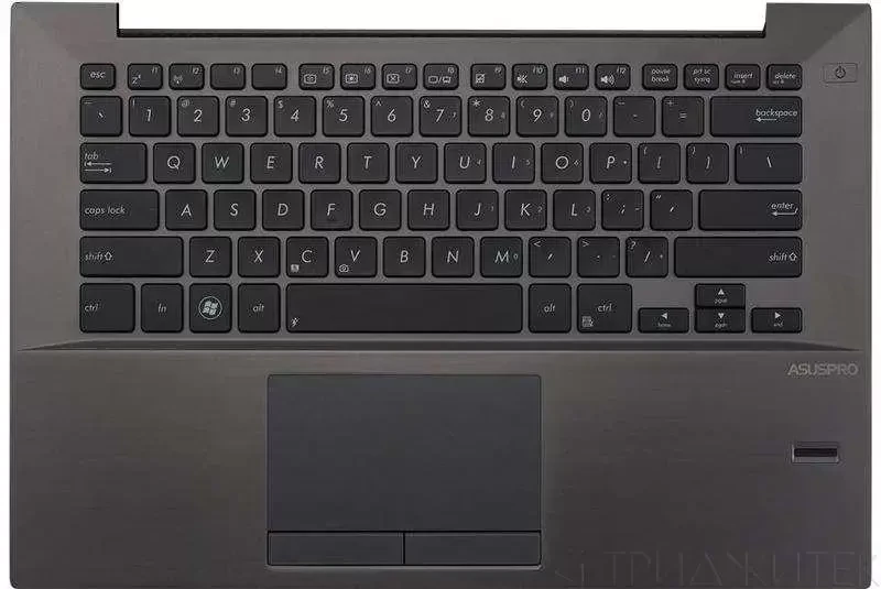 Клавиатура для ноутбука Asus UX550, UX550VE, UX550VD, UX550VW синяя, с подсветкой