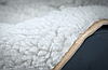 Меховые накидки на сиденья автомобиля (натуральная овчина) 2шт белые, фото 3