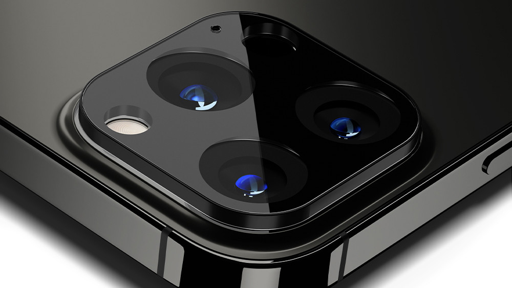 Защитное стекло на камеру для Apple Iphone 13 Pro Max (черный) - фото 3 - id-p190015960