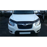 Дефлектор капота - мухобойка, Hyundai Santa Fe II 2006-2012, VIP TUNING