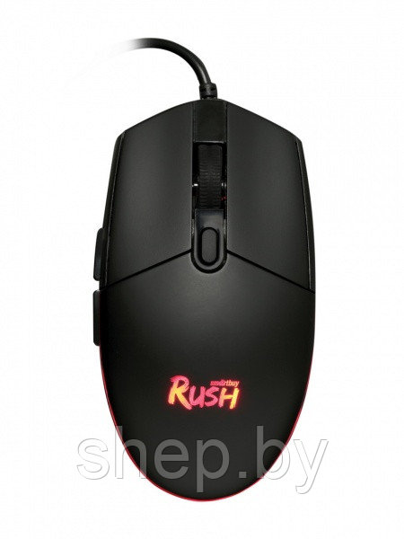 Мышь проводная игровая с подсветкой Smartbuy RUSH SBM-714G-K - фото 1 - id-p190024785