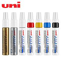 Перманентный маркер Uni Paint PX-30 4-8,5мм. Клиновидное перо. Красный unipaint px 30 Red