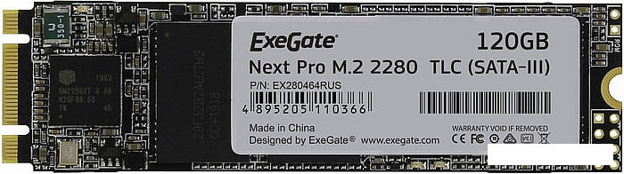 SSD ExeGate Next Pro 128GB EX280464RUS, фото 2