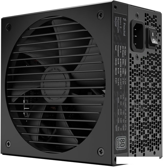 Блок питания Fractal Design Ion+ 2 Platinum 760W FD-P-IA2P-760 - фото 1 - id-p190030083