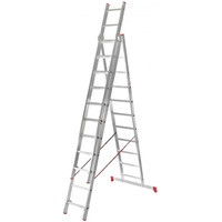 Лестница-стремянка Новая высота NV 323 трёхсекционная усиленная 3x17 ступеней - фото 1 - id-p190044589