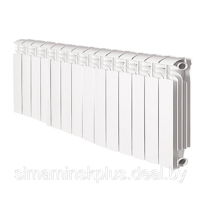 Радиатор алюминиевый Global ISEO 500, 500 x 80 мм, 14 секций - фото 1 - id-p190046034
