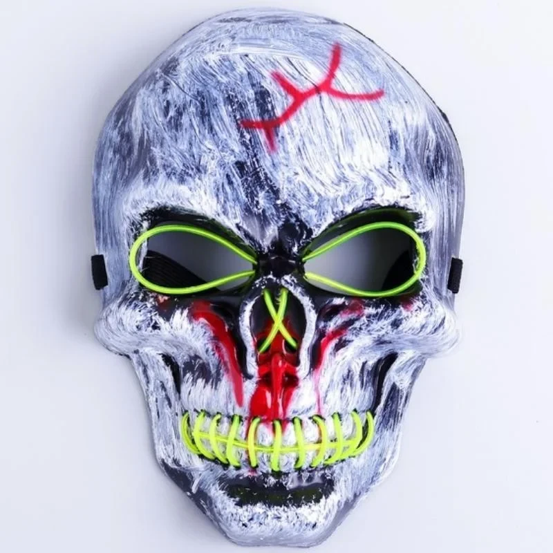 Карнавальная маска «Череп» с подсветкой - фото 1 - id-p190067082