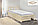 Кровать полуторная Хуторянка (Село) 120х190 для покраски, фото 2