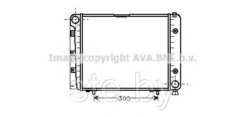 Радиатор двигателя SFEC RR062650 (аналог MS2066, MS2095, KA018900) - фото 1 - id-p190085744