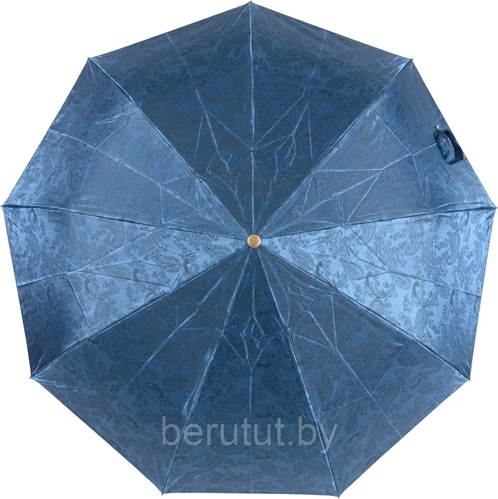 Зонт женский складной автомат Sponsa "Dark blue" (система "Антиветер") - фото 2 - id-p190085742
