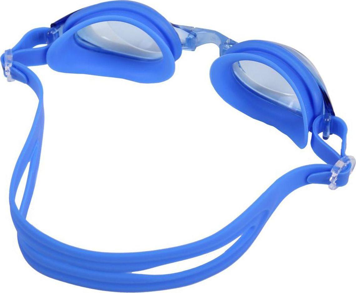 Очки для плавания, серия "Регуляр", синие, цвет линзы - синий - фото 2 - id-p168531992