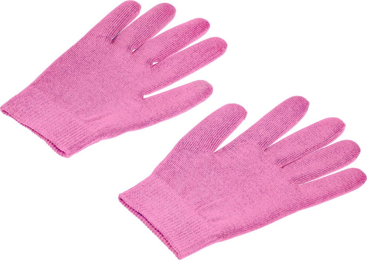 Маска-перчатки увлажняющие гелевые многоразового использования, розовые - фото 2 - id-p168532088