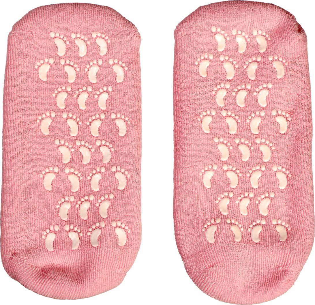 Маска-носки увлажняющие гелевые многоразового использования, розовые - фото 3 - id-p168532090
