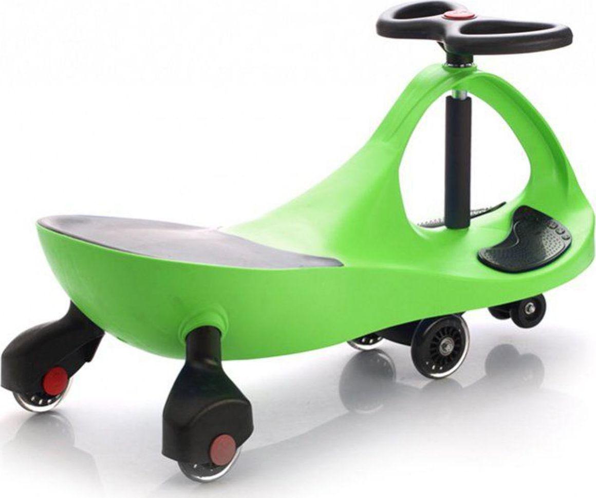 Машинка детская с полиуретановыми колесами зеленая «БИБИКАР» - фото 2 - id-p170174108
