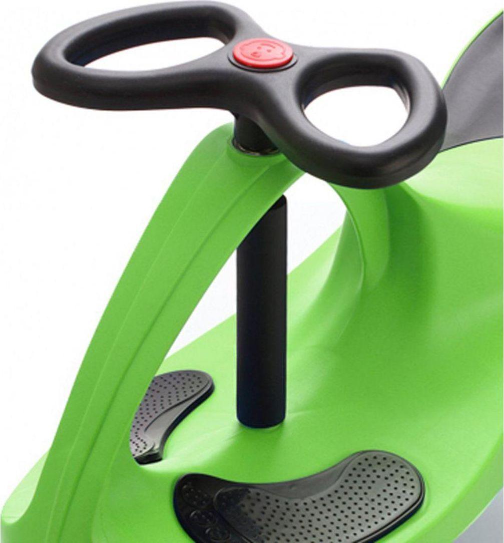 Машинка детская с полиуретановыми колесами зеленая «БИБИКАР» - фото 5 - id-p170174108