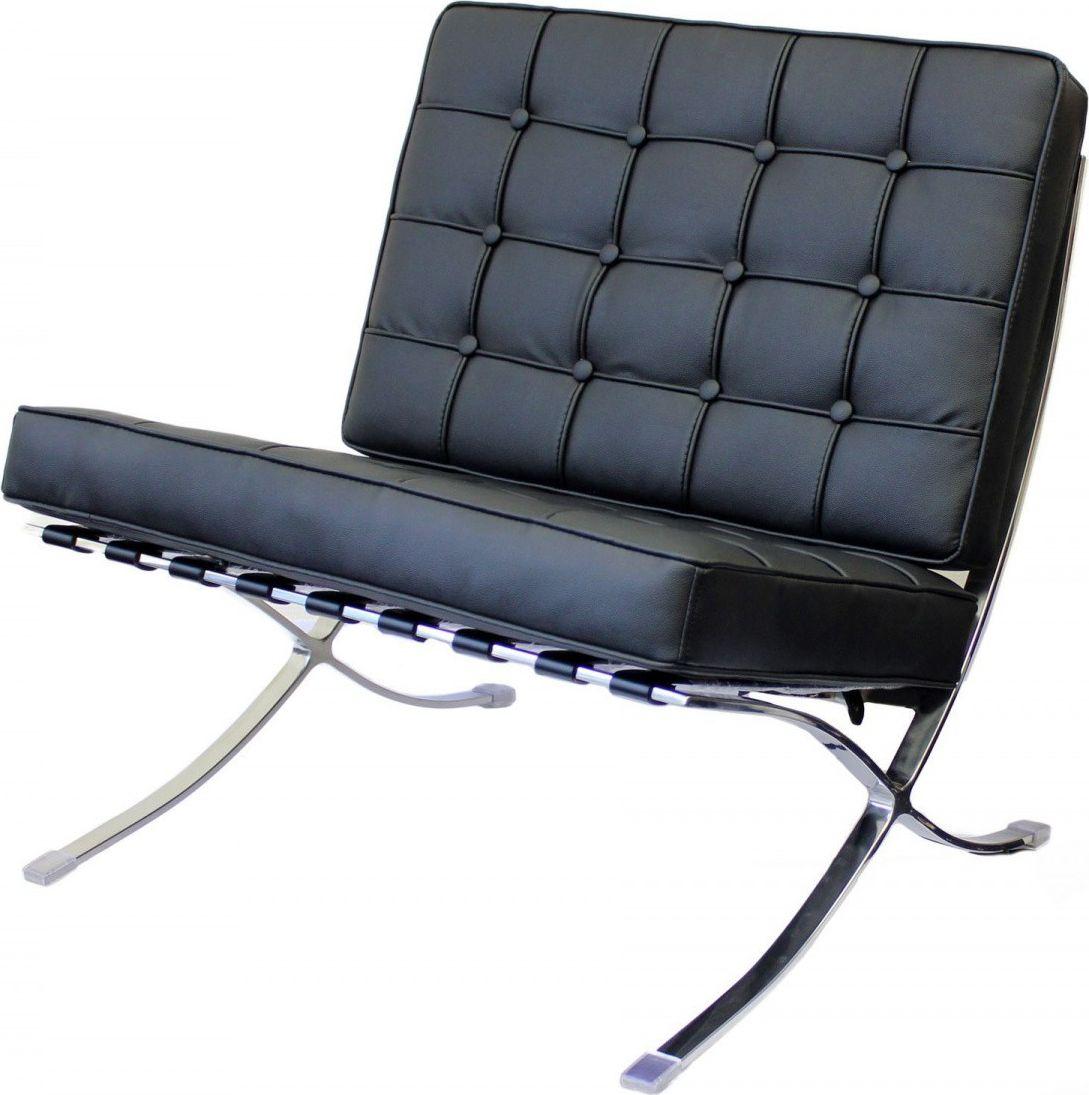 Кресло BARCELONA CHAIR чёрный - фото 2 - id-p168532151