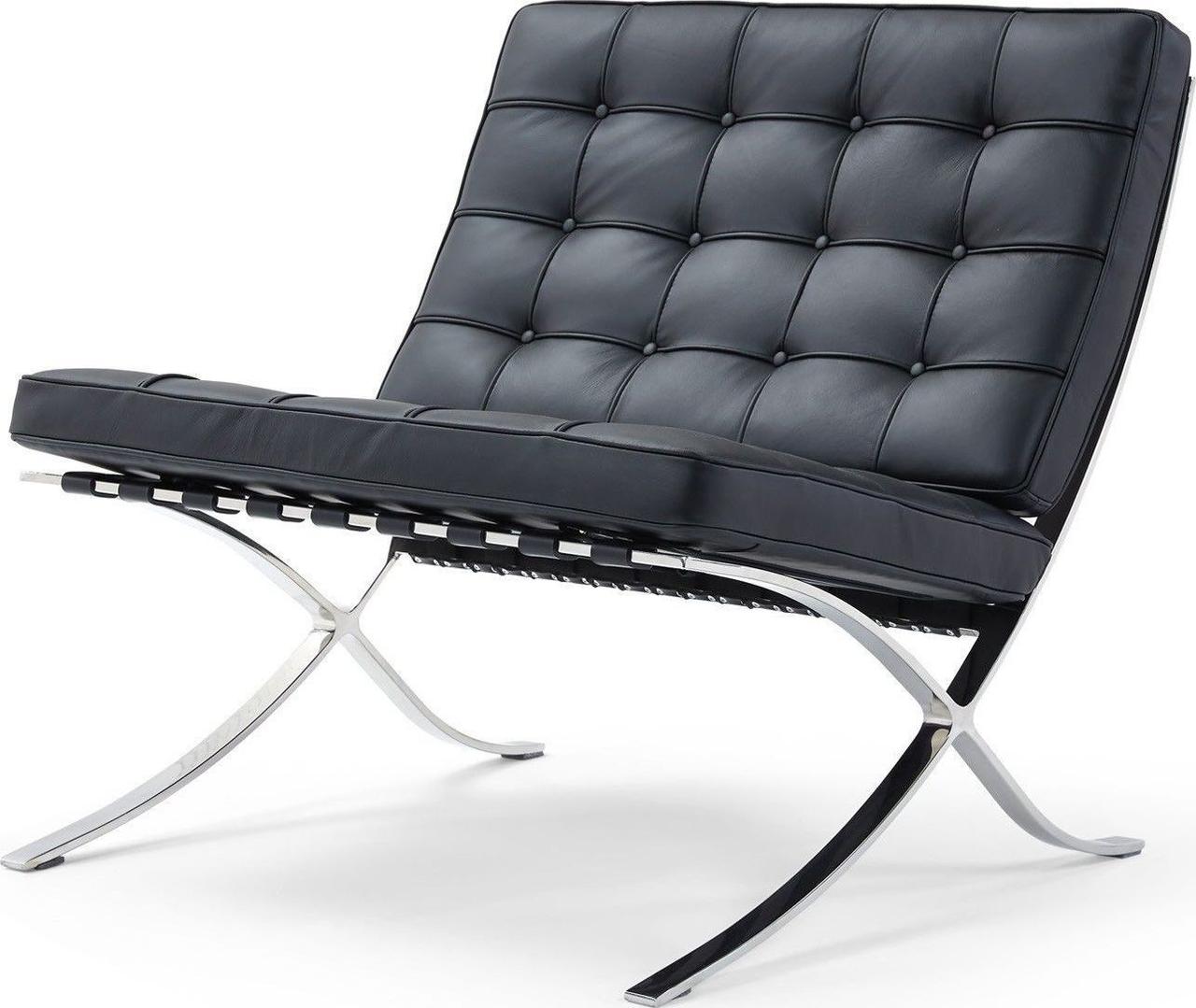 Кресло BARCELONA CHAIR чёрный - фото 4 - id-p168532151