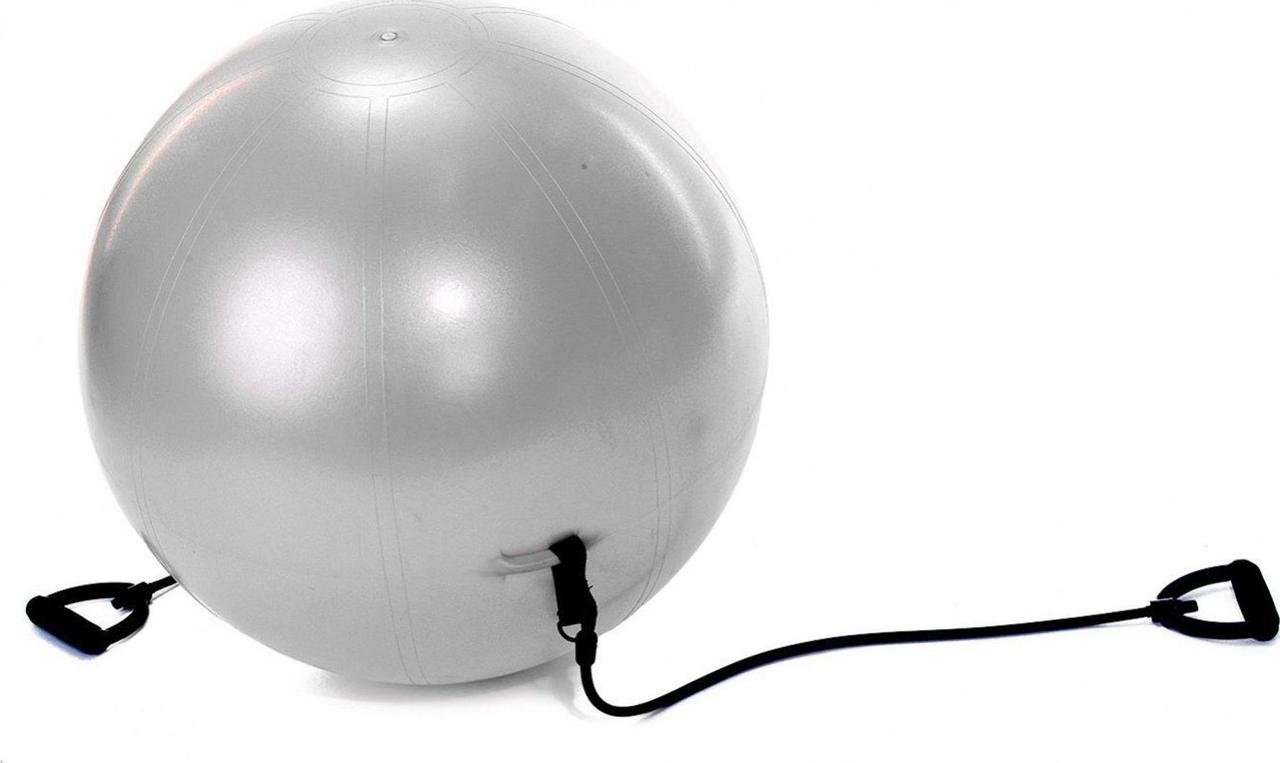 Мяч для фитнеса «ФИТБОЛ-65 с эспандерами» - фото 1 - id-p168531483