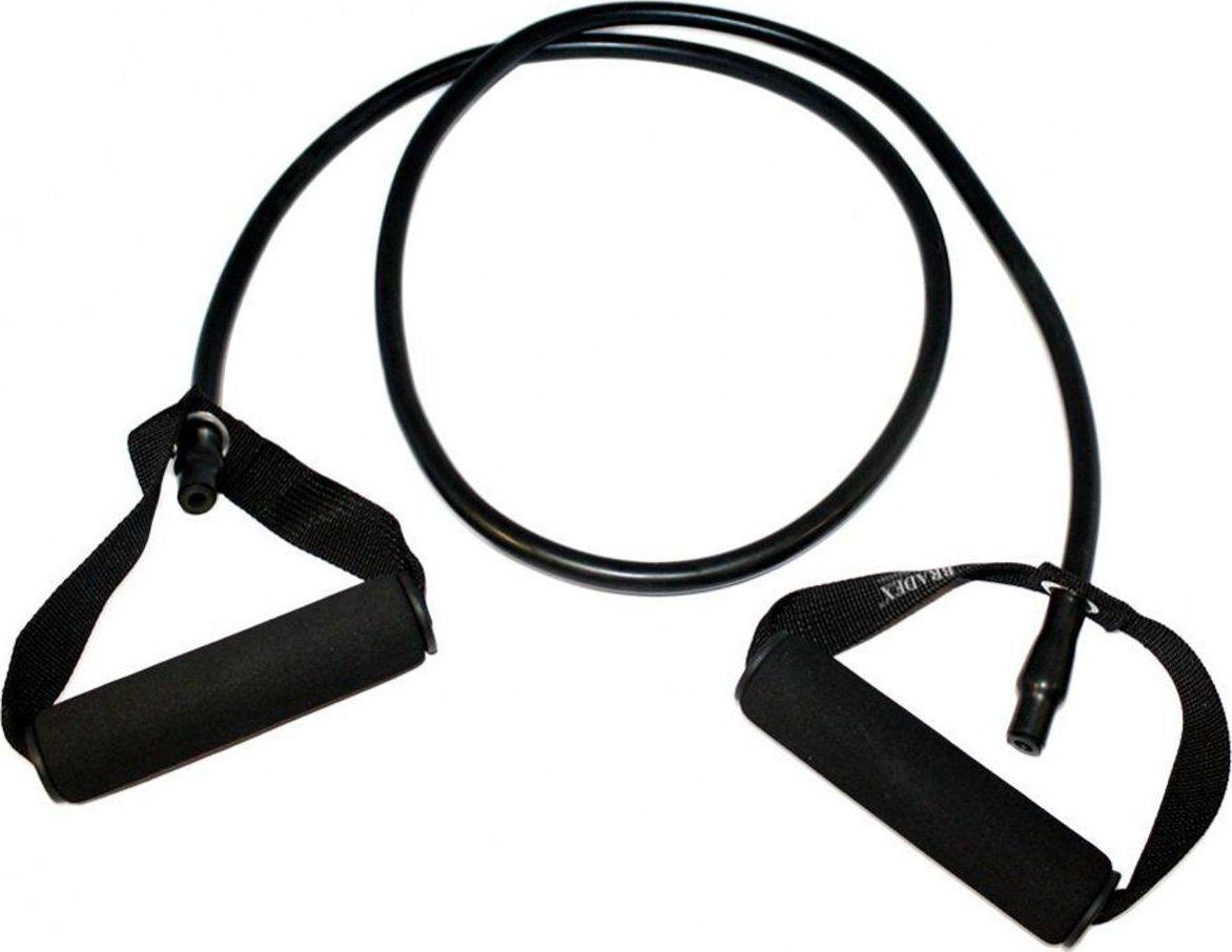 Эспандер трубчатый с ручками, нагрузка до 13,5 кг, черный - фото 2 - id-p168531520